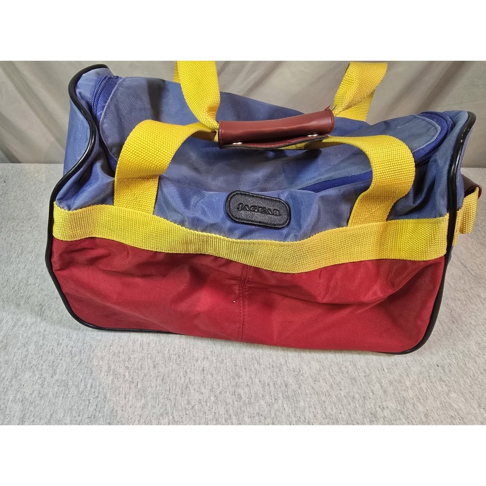 Jaguar Accessories Travel Bag with Wheels JC Penney Luggage Color‎ Block